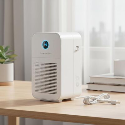 Bom preço Área de cobertura 5 15 pés quadrados gerador de íons negativos escritório purificador de ar de parede ionizador ideal para espaços pequenos ar on-line