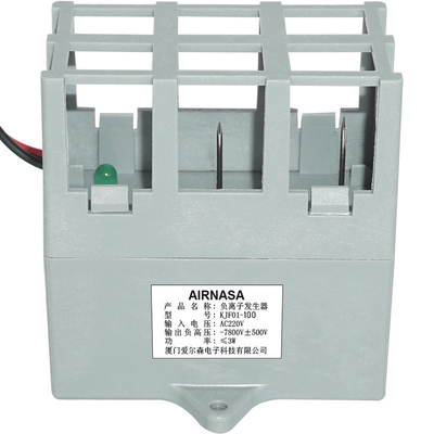 Bom preço AC220V 7.8kV gerador de íons negativos com malha protetora e tampa de emissor para remoção de poeira on-line