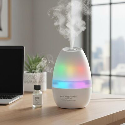 Bom preço Umidificador de Aromas de Oxigênio Interior Umidificador de Ultrassônicos Com 7 Luzes Coloridas Melhorando a Umidade do Ar e o Ambiente nos Espaços de Trabalho on-line